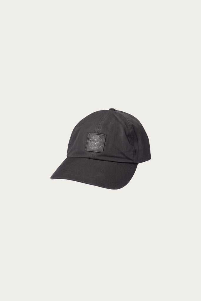 Stone Island - Weatherproof Cotton Canvas Cap - Black - Canoe Club