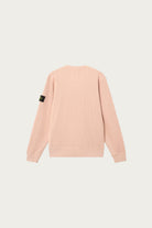 Stone Island - Regular-Fit Crewneck Sweatshirt - Plaster Pink - Canoe Club