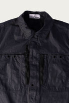 Stone Island - Organic-Look Nylon Panama-TC - Black - Canoe Club