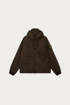 Stone Island - Quilted Padded Hooded Jacket - Coal Grey Ultralight Nylon Quilted-TC - Canoe Club