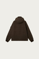 Stone Island - Quilted Padded Hooded Jacket - Coal Grey Ultralight Nylon Quilted-TC - Canoe Club