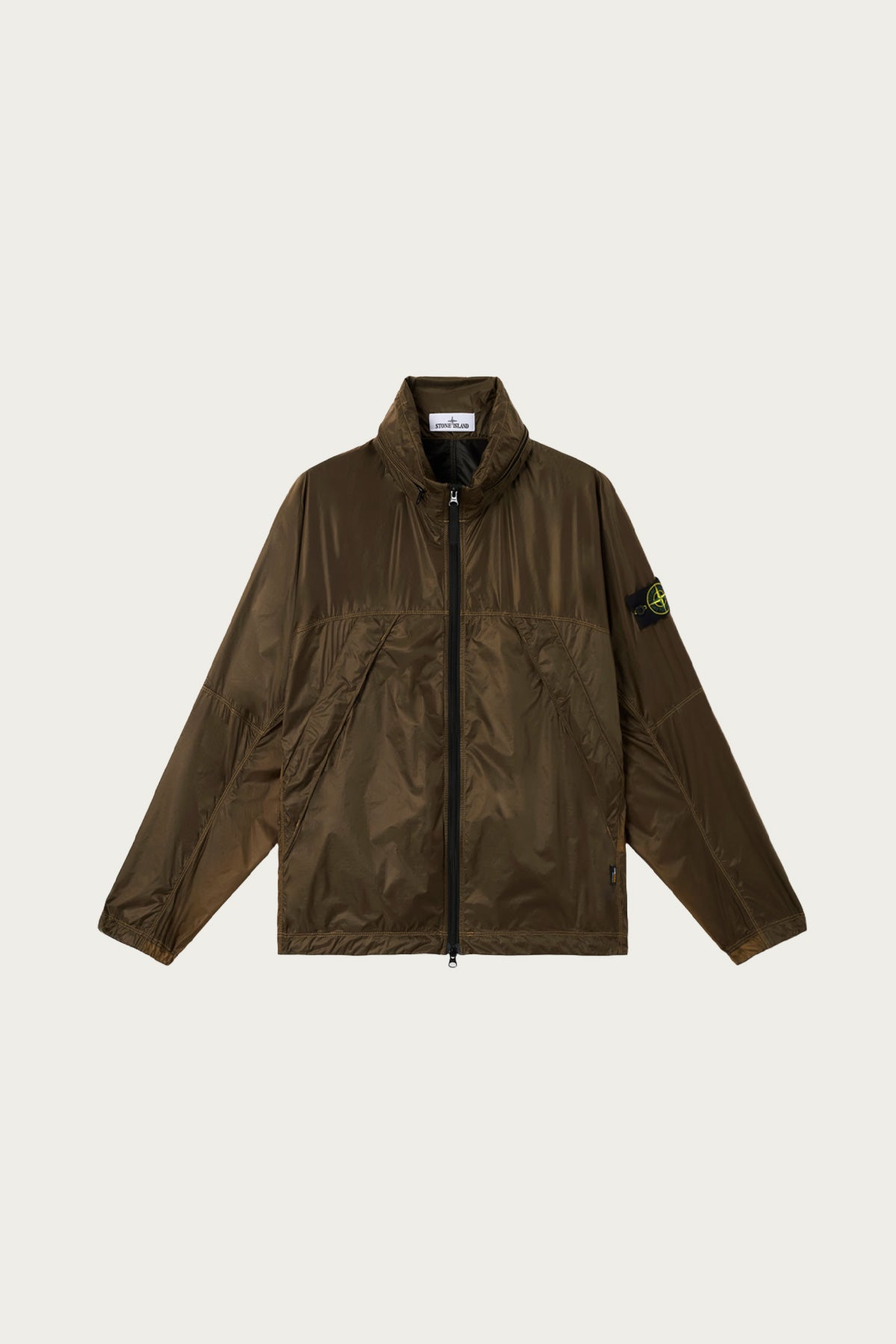 Stone Island - Ripstop Light HT Nylon Jacket - Military Green - Canoe Club