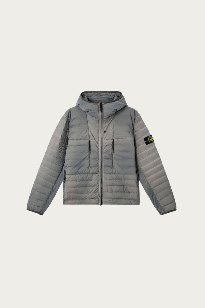 Stone Island - Seamless Tunnel Nylon Down-TC Jacket - Grey - Canoe Club