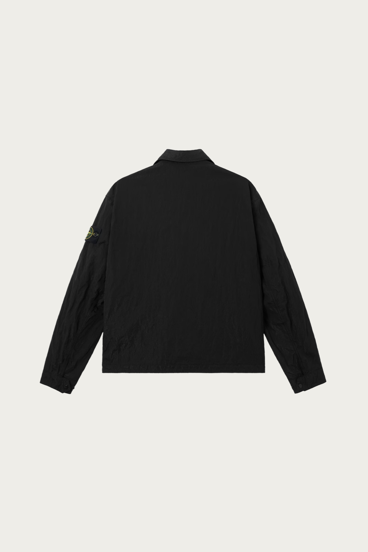 Stone Island - Warp Rib Nylon-TC Jacket - Black - Canoe Club
