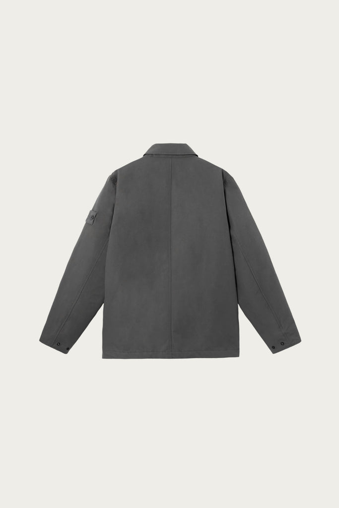Stone Island - Weatherproof Cotton/Canvas Jacket - Grey - Canoe Club