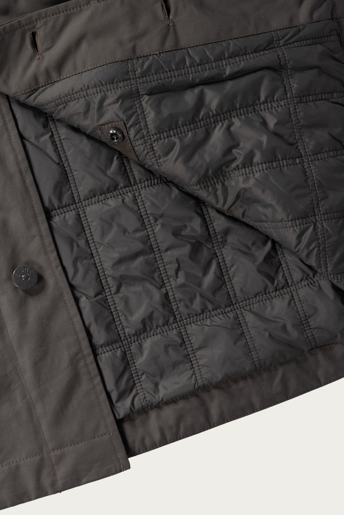 Stone Island - Weatherproof Cotton/Canvas Jacket - Grey - Canoe Club