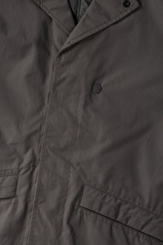 Stone Island - Weatherproof Cotton/Canvas Jacket - Grey - Canoe Club