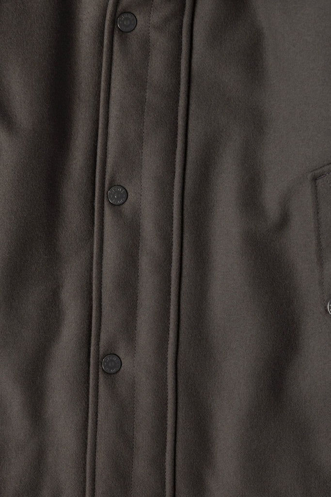 Stone Island - Wool Nylon Flannel Ghost Jacket - Grey - Canoe Club