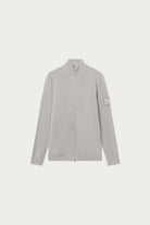 Stone Island - Zip-Up High Neck Cardigan - Grey - Canoe Club