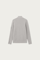 Stone Island - Zip-Up High Neck Cardigan - Grey - Canoe Club