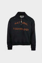 Story Mfg. - Geo Pullover - Faded Black - Canoe Club