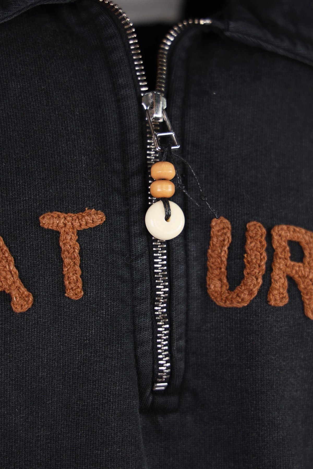 Story MFG. Geo Pullover | Faded Black | Canoe Club