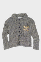 Story Mfg. - Grandad Cardigan - Twisted Purple - Canoe Club