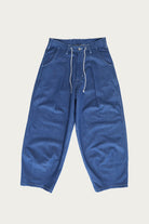 Story Mfg. - Lush Pants - Indigo Denim Wonky-Wear - Canoe Club