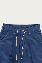 Story Mfg. - Lush Pants - Indigo Denim Wonky-Wear - Canoe Club