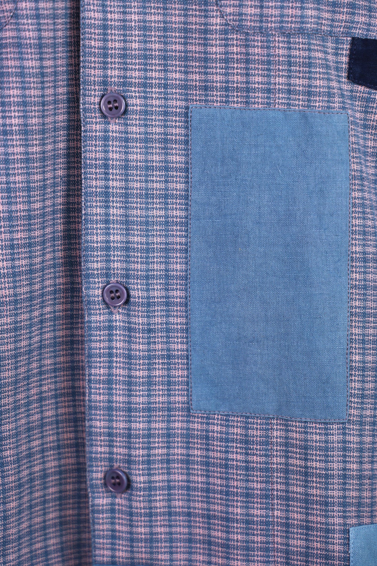 Story Mfg. - Pa Shirt - Purple Check Scarecrow - Canoe Club