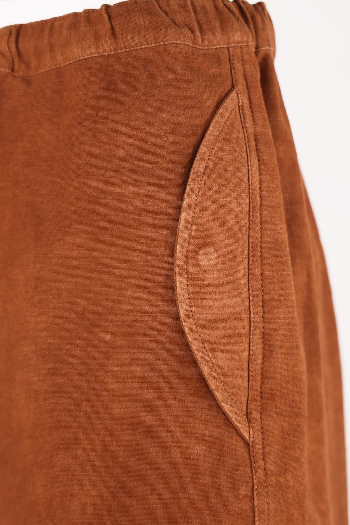 Story Mfg. - Paco Pants - Bark Brown Slub - Canoe Club