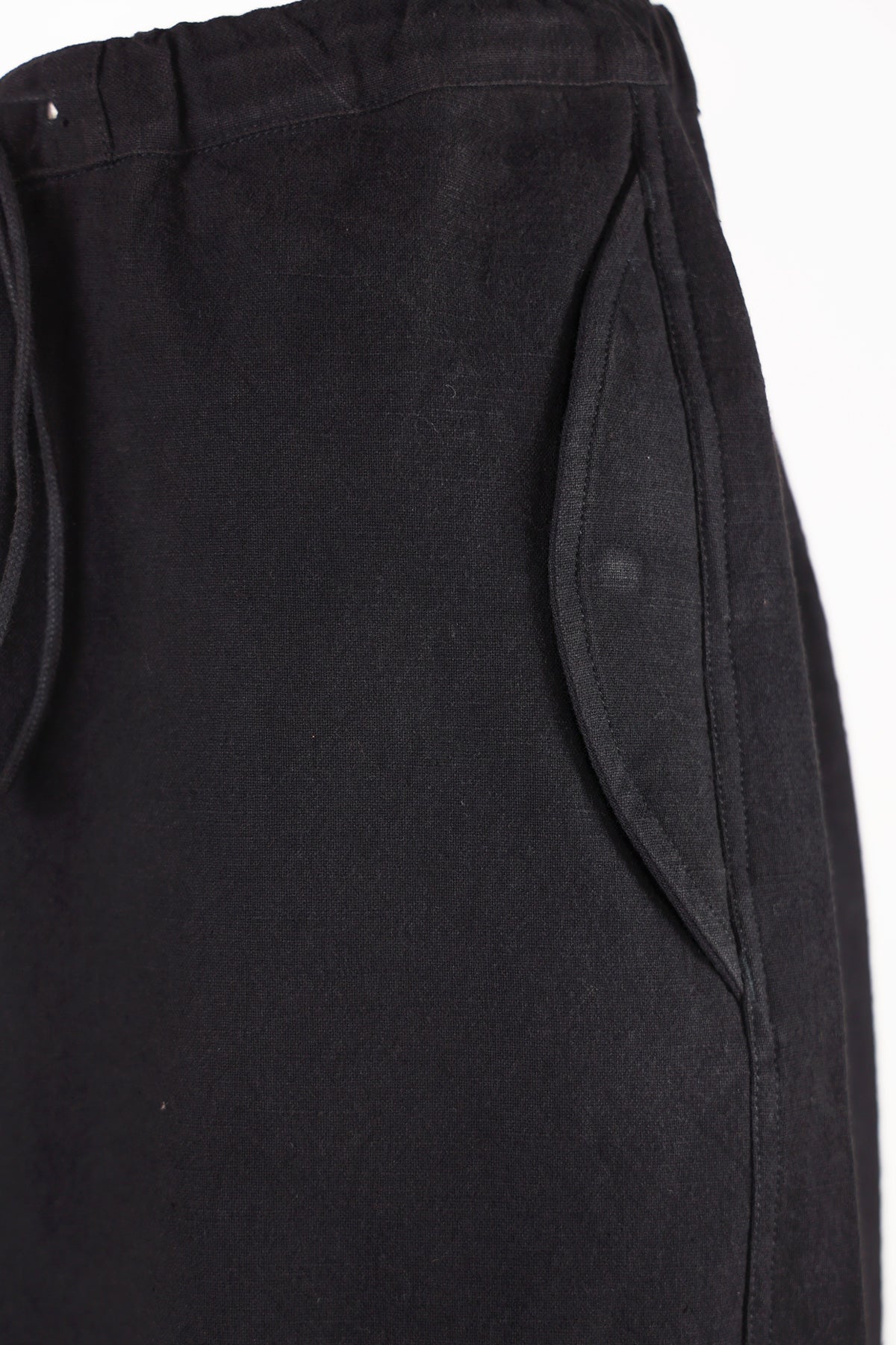 Story Mfg. - Paco Pants - Black Slub - Canoe Club