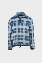 Story Mfg. - Polite Pullover - Indigo Check Corduroy - Canoe Club