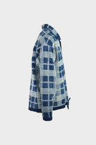 Story Mfg. - Polite Pullover - Indigo Check Corduroy - Canoe Club