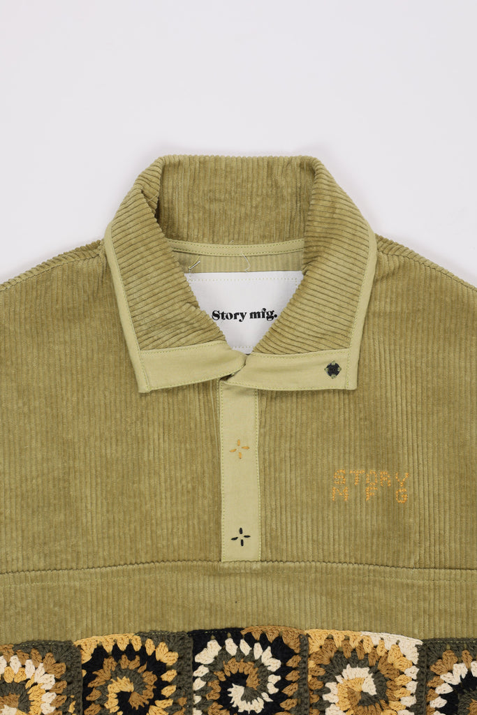 Story Mfg. - Polite Pullover - Sage - Canoe Club