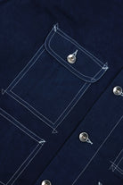 Story Mfg. - Railroad Jacket - Indigo Wonky-Wear - Canoe Club