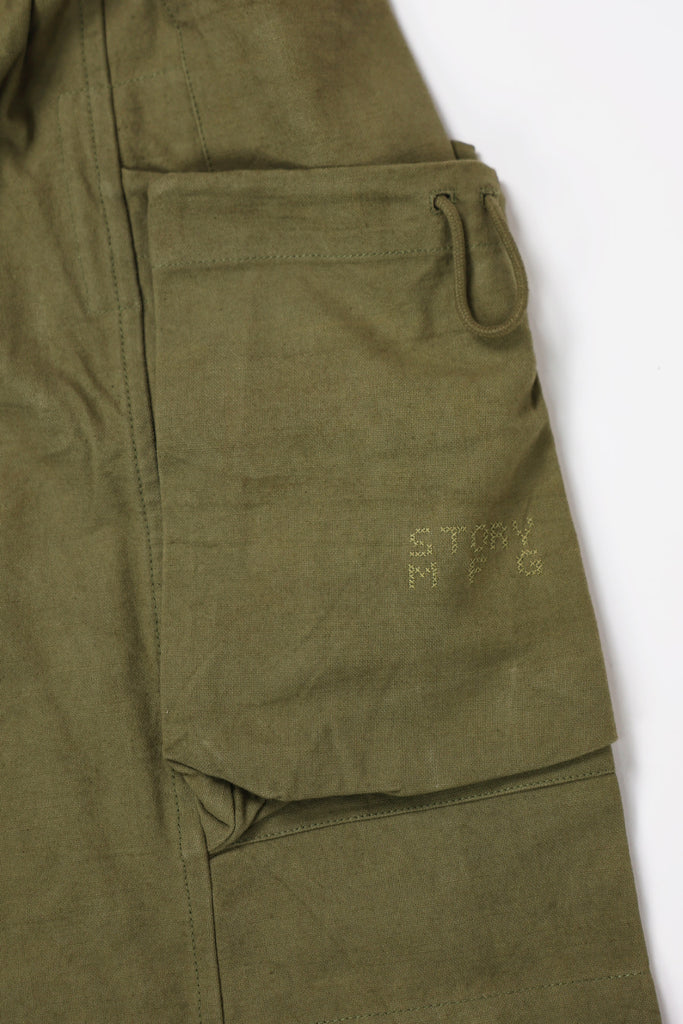 Story Mfg. - Salt Shorts - Olive Slub - Canoe Club