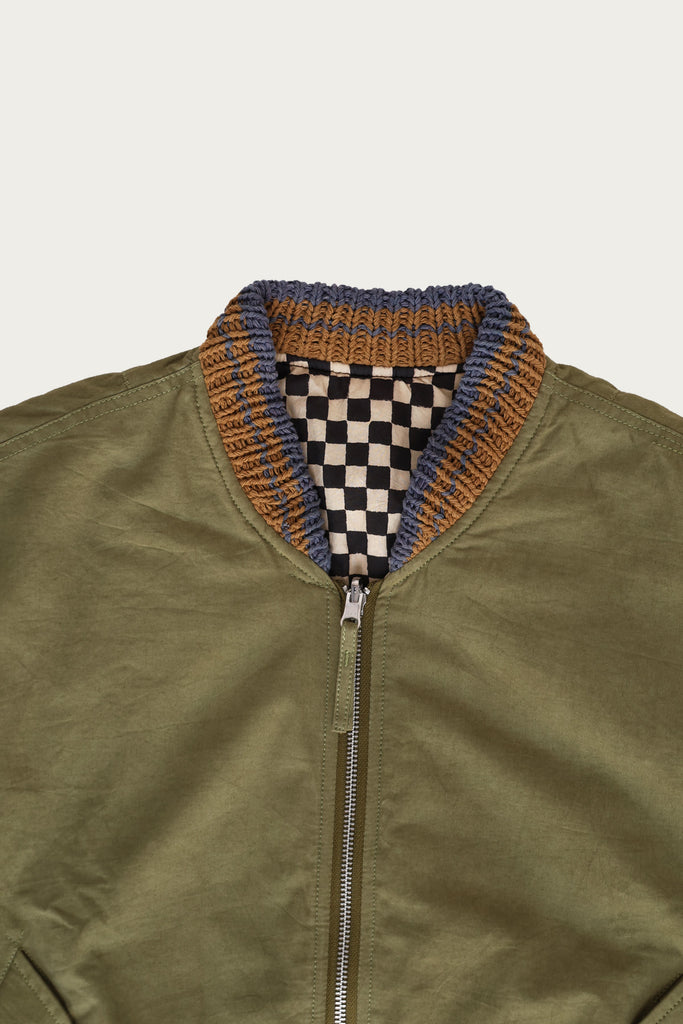 Story Mfg. - Seed Bomber - Olive Wonky-Wear - Canoe Club