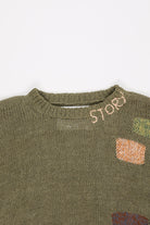 Story Mfg. - Spinning Jumper - Olive Darn Knit - Canoe Club