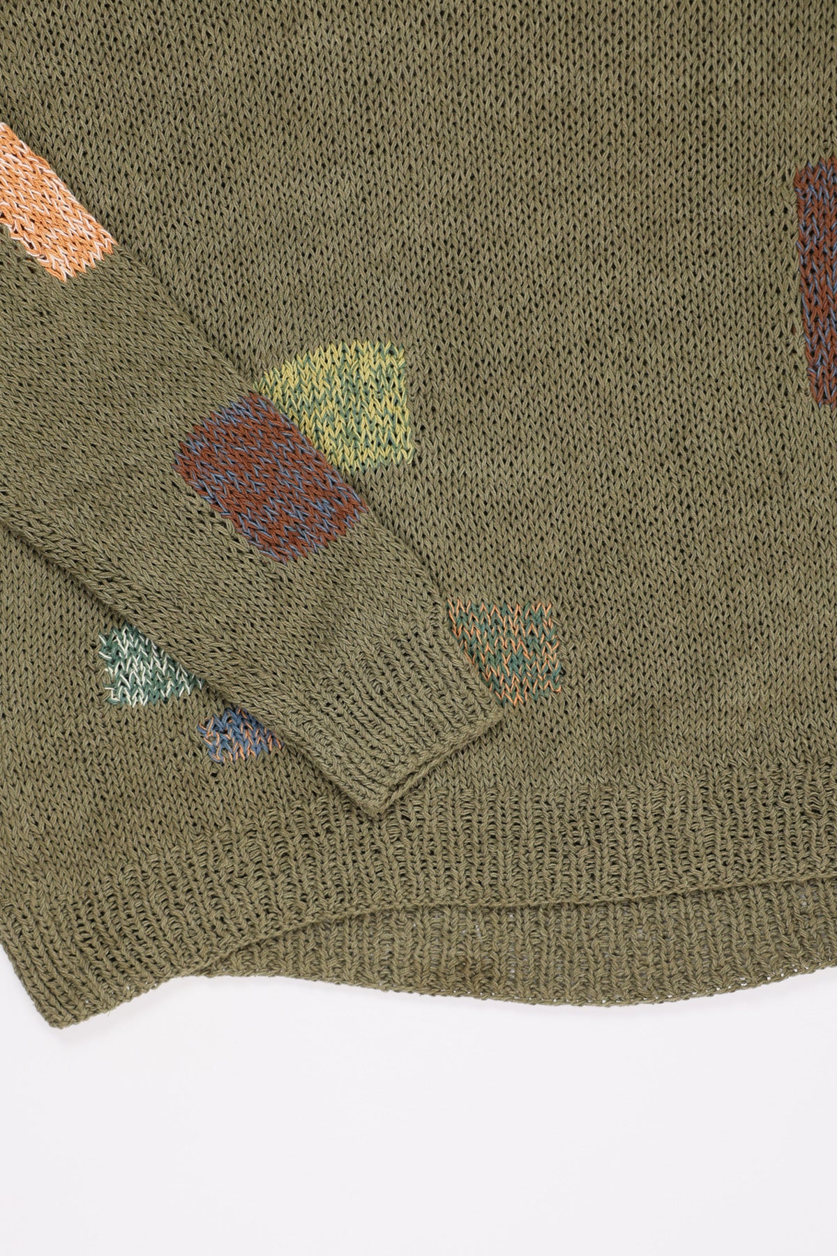 Story Mfg. - Spinning Jumper - Olive Darn Knit - Canoe Club