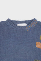 Story Mfg. - Spinning Jumper - Purple Darn-Knit - Canoe Club