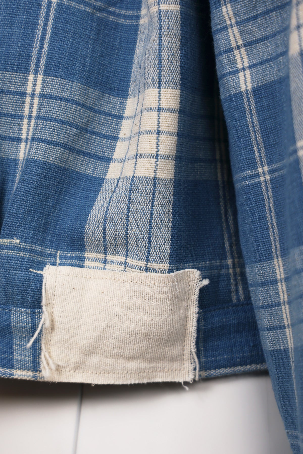 Story Mfg. - Sundae Jacket - Indigo Ecru Check - Canoe Club