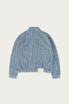 Story Mfg. - Tuesday Jacket - Indigo Check Handloom - Canoe Club