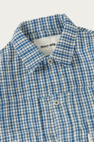 Story Mfg. - Tuesday Jacket - Indigo Check Handloom - Canoe Club