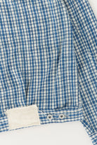 Story Mfg. - Tuesday Jacket - Indigo Check Handloom - Canoe Club