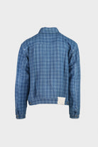 Story Mfg. - Tuesday Jacket - Indigo Mini Check - Canoe Club