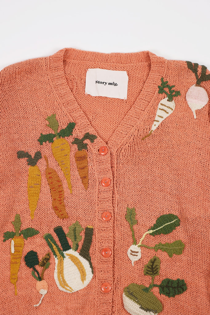 Story Mfg. - Twinsun Cardigan - Pink Rooting For You - Canoe Club