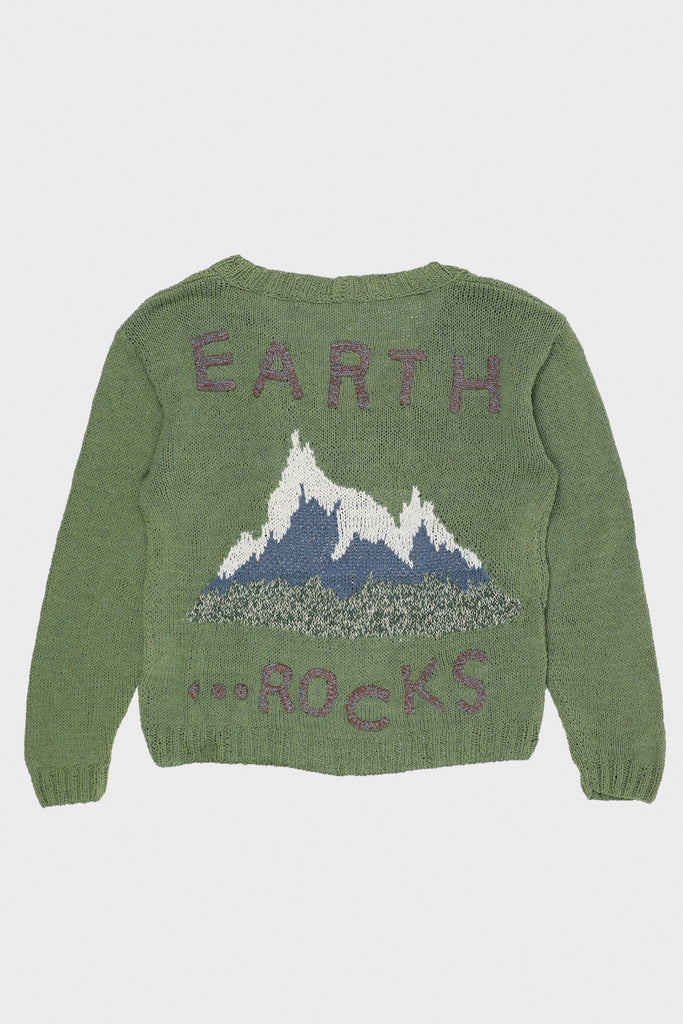 Story Mfg. - Twinsun Cardigan - Green Earth Rocks - Canoe Club