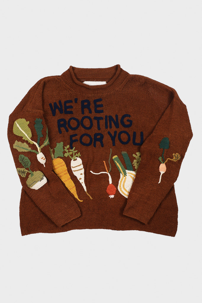 Story Mfg. - Twinsun Rollneck - Brown Rooting For You - Canoe Club