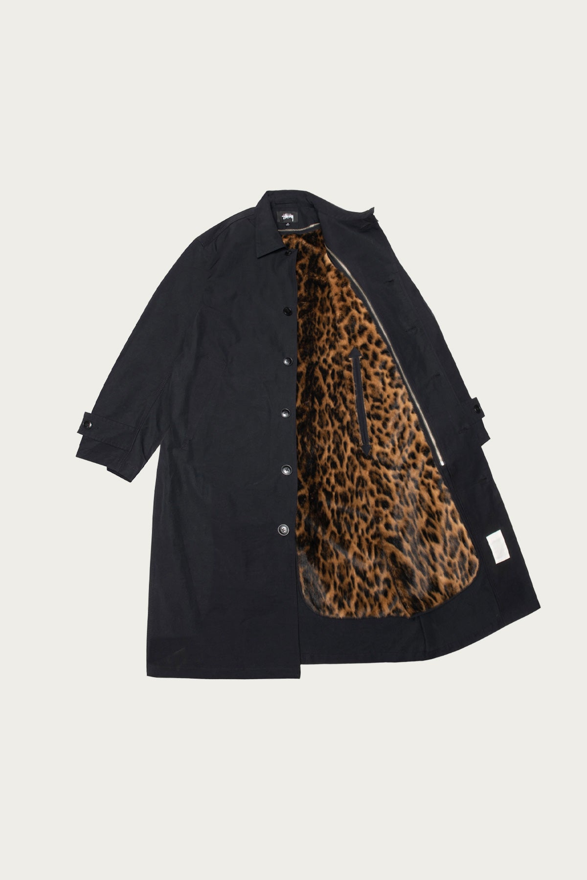 Stussy All Seasons Trench | Black | Canoe Club