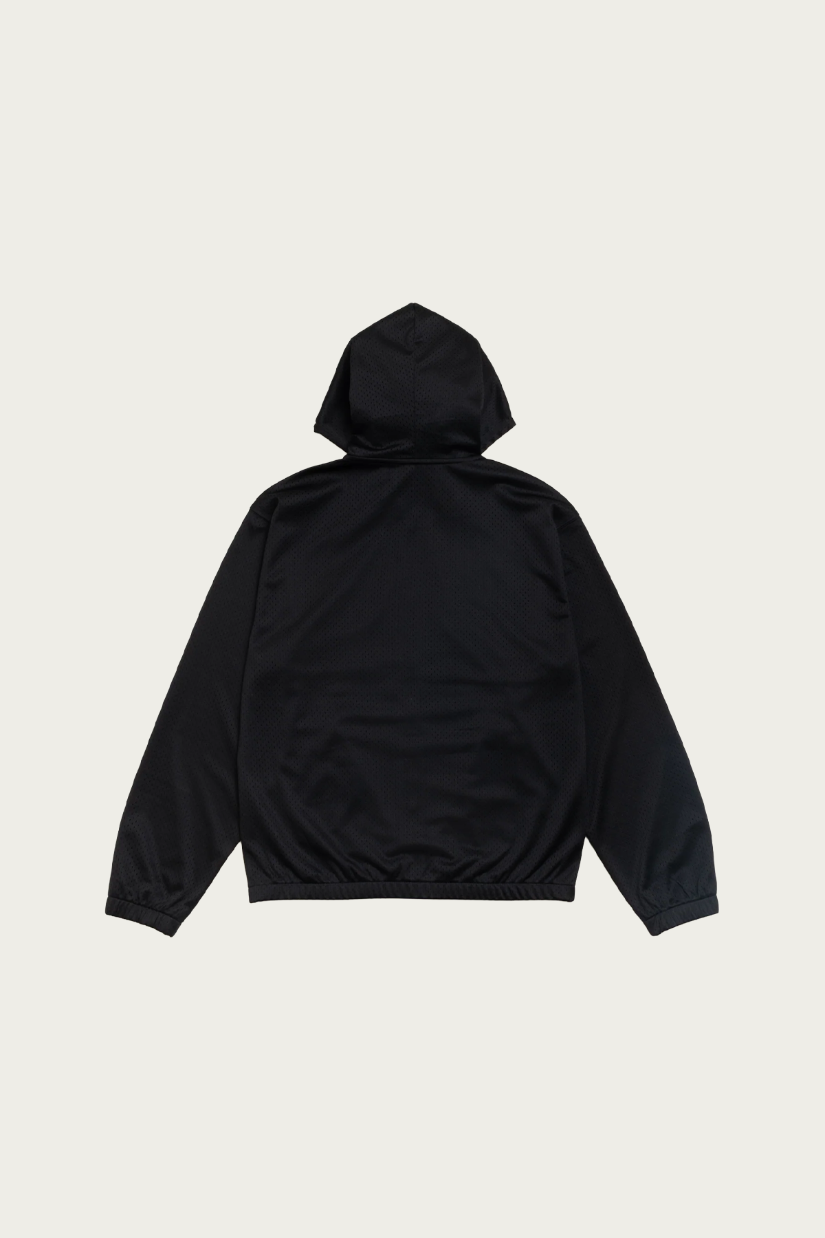 Stüssy - Athletic Mesh Zip Hood - Black - Canoe Club