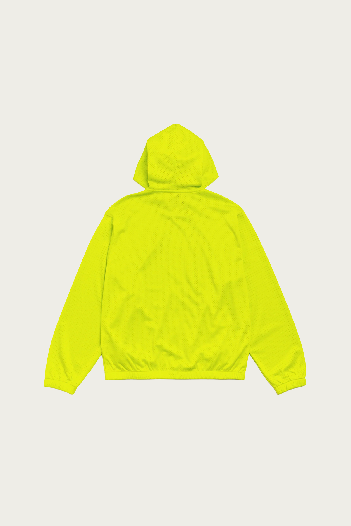 Stüssy - Athletic Mesh Zip Hood - Safety Green - Canoe Club