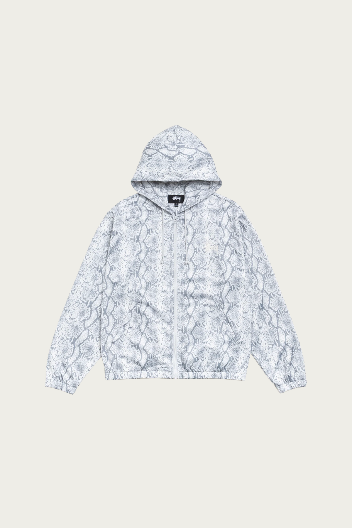 Stüssy - Athletic Mesh Zip Hood - Snake - Canoe Club