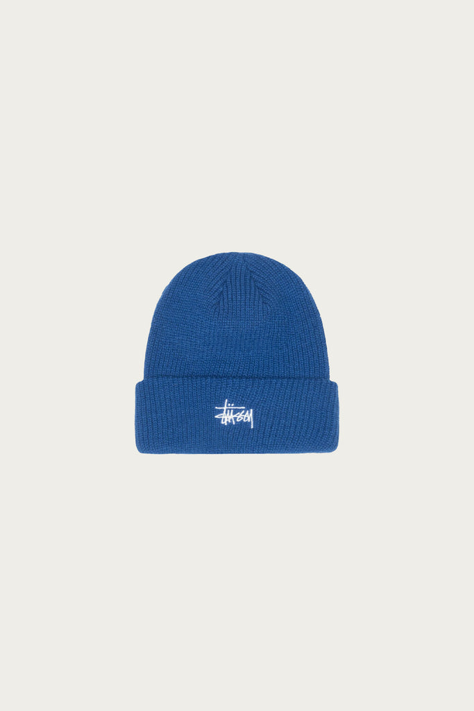 Stüssy - Basic Cuff Beanie - Admiral - Canoe Club