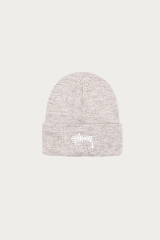 Stüssy - Basic Cuff Beanie - Sandstone - Canoe Club