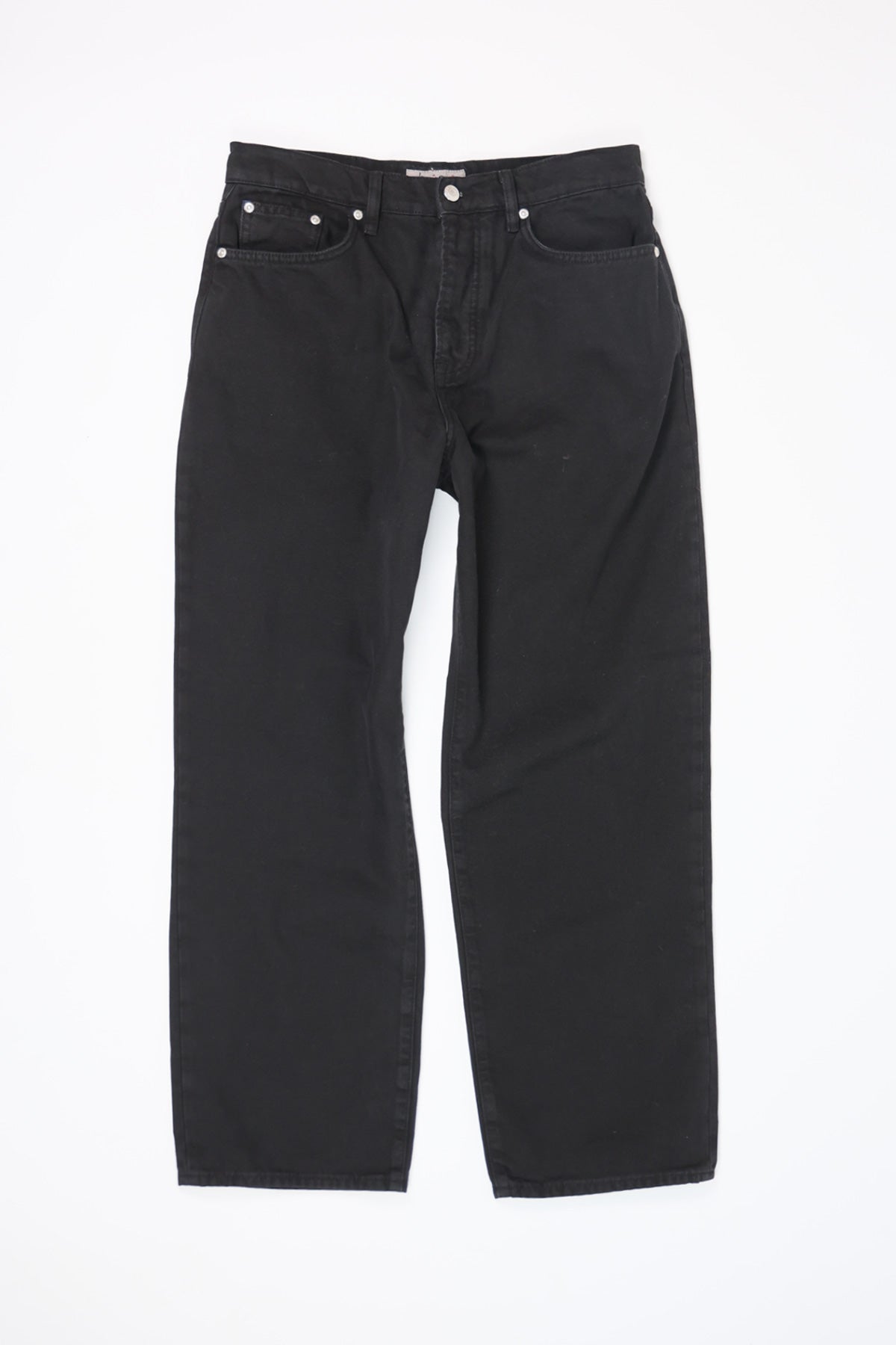 Stussy Big Ol Jean Washed Canvas | Black | Canoe Club