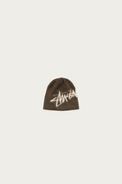 Stüssy - Brushed Out Stock Skullcap - Brown - Canoe Club