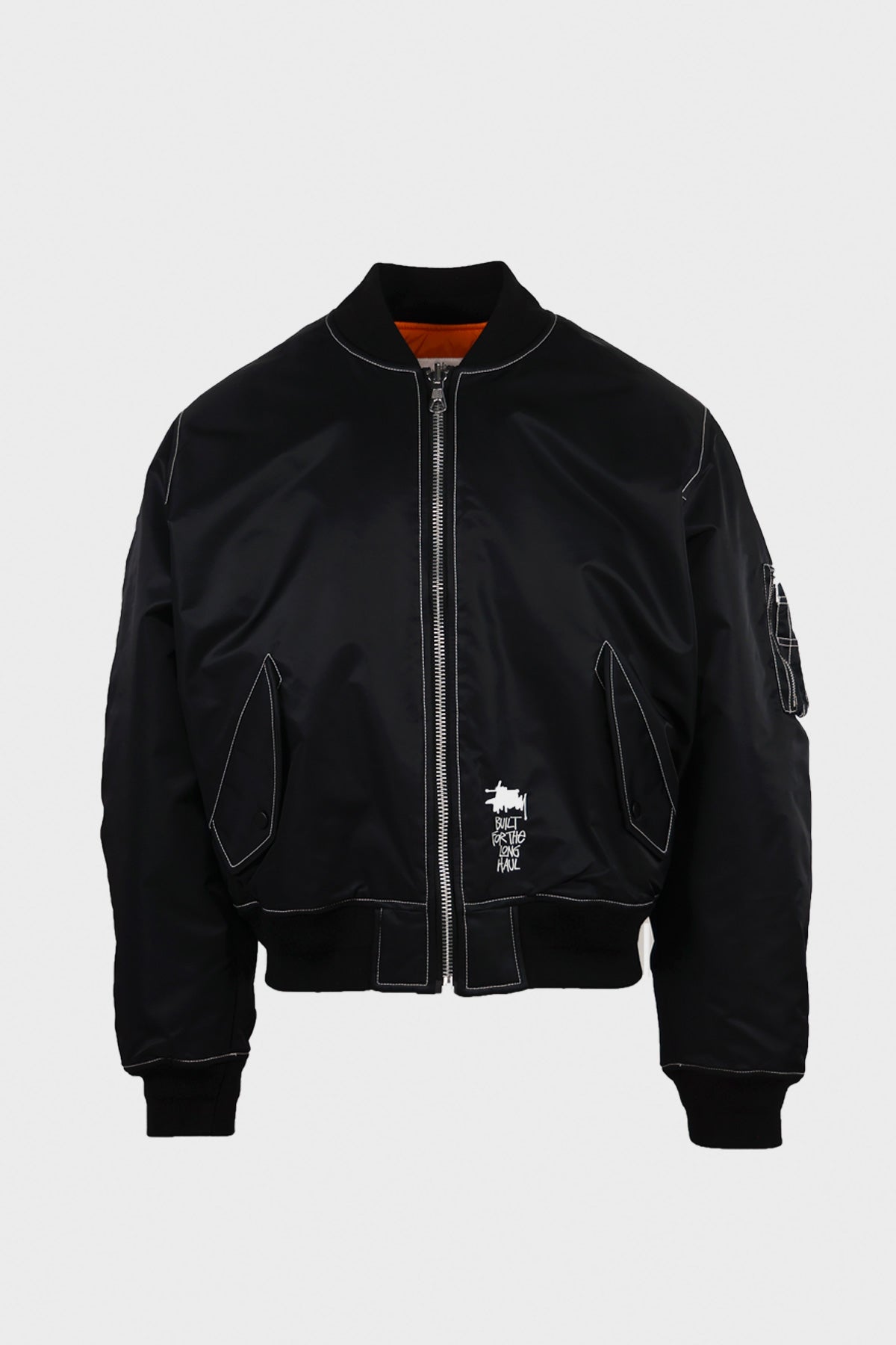 Stussy Built Bomber Jacket Black Sサイズ Stussy Built Reversible Bomber Jacket Black Men's - FW24 - US