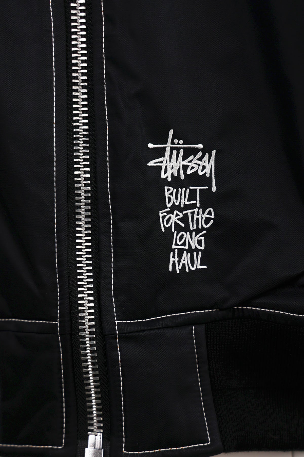 Stussy Built Bomber Jacket Black Sサイズ Stussy Built Reversible Bomber Jacket Black Men's - FW24 - US