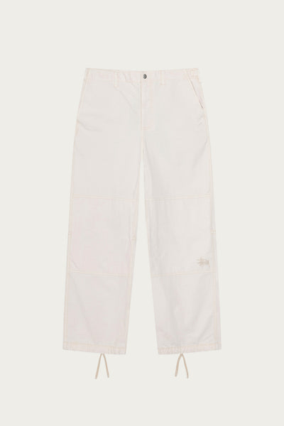 90’s old Stussy parachute cargo pants 白 stussy-field-pant-bone-